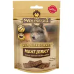 Przysmaki dla psa WOLFSBLUT Meat Jerky kaczka indyk 80g