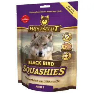Przysmaki dla psa WOLFSBLUT Squashies Black Bird indyk bataty 300g