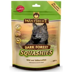 Przysmaki dla psa WOLFSBLUT Squashies Dark Forest dziczyzna bataty 300g