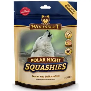 Przysmaki dla psa WOLFSBLUT Squashies Polar Night renifer dynia 300g