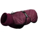 Ubranie dla psa CHABA kubrak CHIC regulowany L burgundowy 35cm
