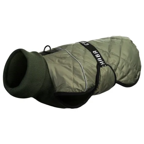 Ubranie dla psa CHABA kubrak CHIC regulowany XXL oliwkowy 45cm Ubranie dla psa CHABA kubrak CHIC regulowany XXL oliwkowy 45cm