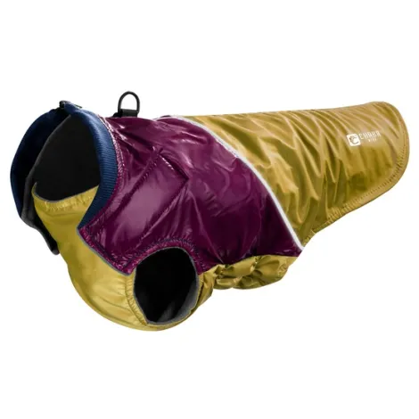Ubranie dla psa CHABA kurtka regulowana RETRO 2XL śliwkowy żółty Ubranie dla psa CHABA kurtka regulowana RETRO 2XL śliwkowy żółty