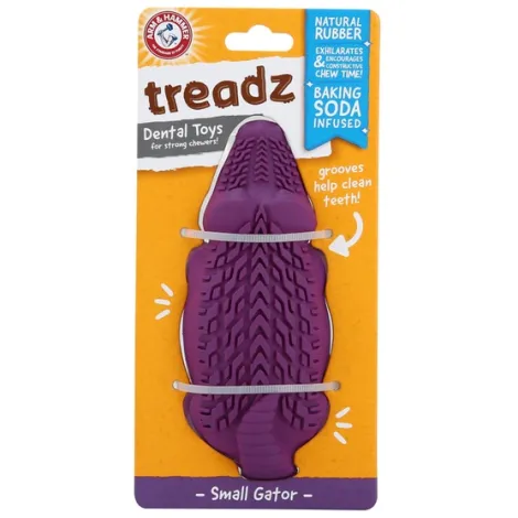 Zabawka dentystyczna dla psa ARM&HAMMER Treadz Gator small Zabawka dentystyczna dla psa ARM&HAMMER Treadz Gator small