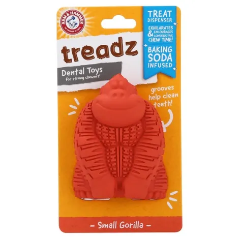 Zabawka dentystyczna dla psa ARM&HAMMER Treadz Gorilla small Zabawka dentystyczna dla psa ARM&HAMMER Treadz Gorilla small