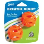 Zabawka dla psa CHUCKIT! Breathe Right Ball Small 2pak