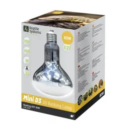 Żarówka grzewcza 80W REPTILE As D3 UV Basking Lamp E27