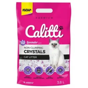 Żwirek dla kota CALITTI crystals lawenda 3.8L