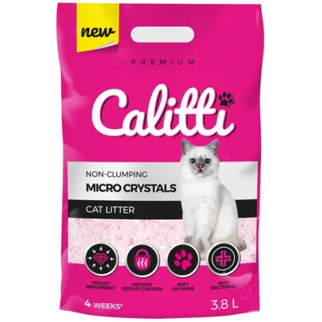 Żwirek dla kota CALITTI micro crystals 3.8L Żwirek dla kota CALITTI micro crystals 3.8L