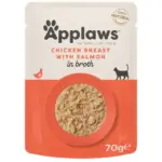 Karma dla kota APPLAWS kurczak łosoś w rosole 70g