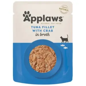 Karma dla kota APPLAWS tuńczyk krab w rosole 70g
