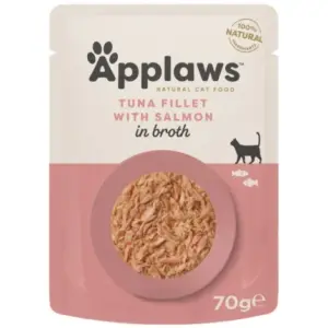 Karma dla kota APPLAWS tuńczyk łosośw rosole 70g