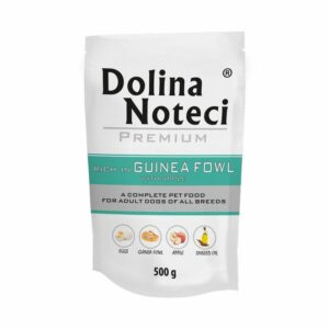 Karma dla psa DOLINA NOTECI perliczka jabłko sasz. 500g