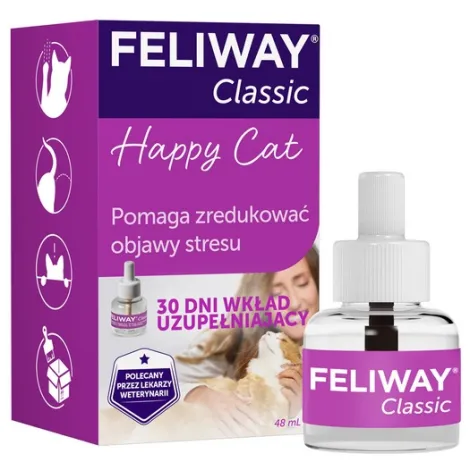 Kocie feromony FELIWAY classic wkład 30-dniowy 48ml