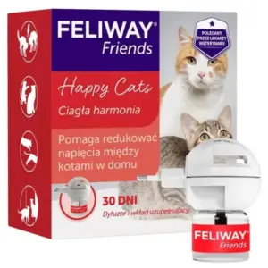 Kocie feromony FELIWAY friends zestaw startowy dyfuzor + wkład