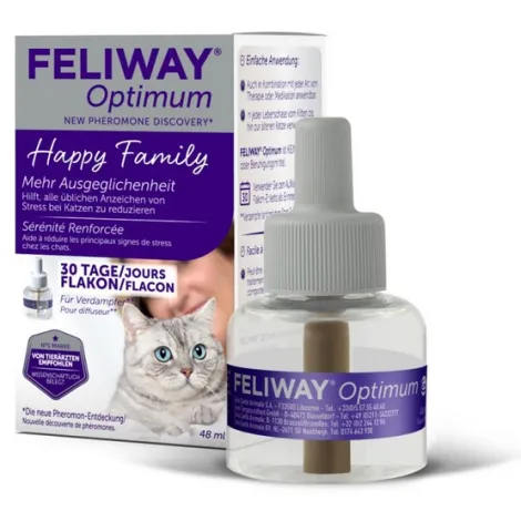 Kocie feromony FELIWAY optimum wkład uzupełniający 48ml 30 dniowy Kocie feromony FELIWAY optimum wkład uzupełniający 48ml 30 dniowy
