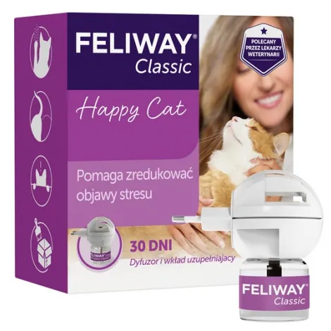 Kocie feromony FELIWAY zestaw startowy dyfuzor + wkład