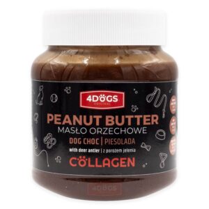 Masło orzechowe dla psa 4DOGS piesolada 300g