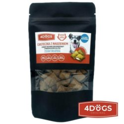 Przysmaki dla psa 4DOGS ciasteczka z porożem zdrowe stawy 60g