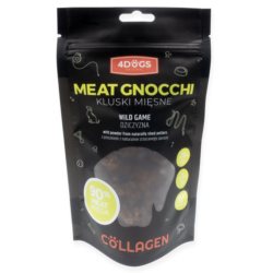 Przysmaki dla psa 4DOGS kluski dziczyzna/poroże 100g