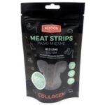 Przysmaki dla psa 4DOGS paski dziczyzna/poroże 100g