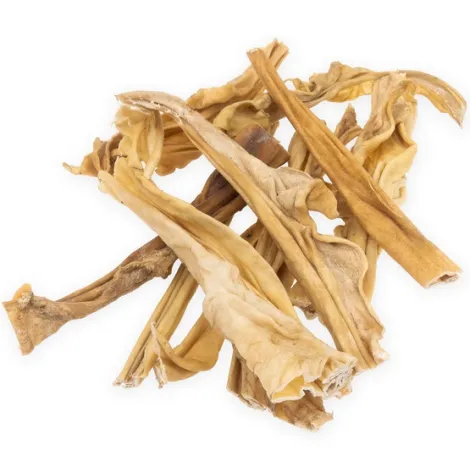 Przysmaki dla psa 4DOGS skóra jagnięca paski 200g Przysmaki dla psa 4DOGS skóra jagnięca paski 200g