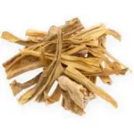 Przysmaki dla psa 4DOGS skóra jagnięca paski 500g