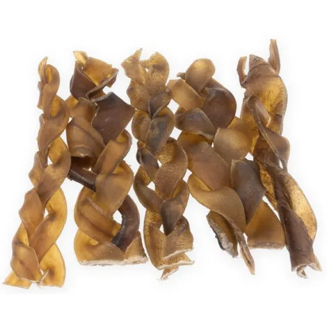 Przysmaki dla psa 4DOGS skóra wielbłąda warkocz 200g Przysmaki dla psa 4DOGS skóra wielbłąda warkocz 200g