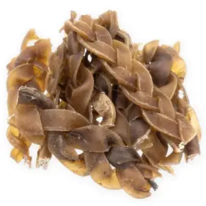 Przysmaki dla psa 4DOGS skóra wielbłąda warkocz 500g