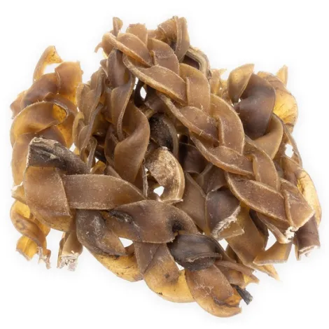 Przysmaki dla psa 4DOGS skóra wielbłąda warkocz 500g Przysmaki dla psa 4DOGS skóra wielbłąda warkocz 500g