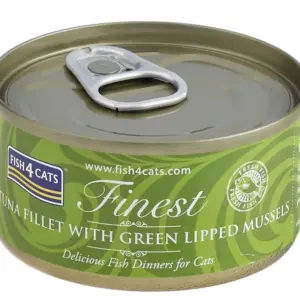 Karma dla kota FISH4CATS filet tuńczyka omułek zielonowargowy 70g