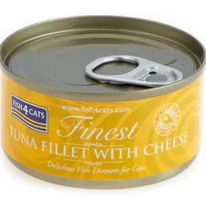 Karma dla kota FISH4CATS filet z tuńczyka ser 70g