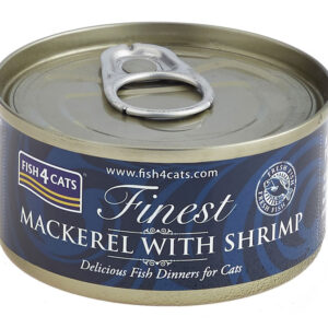 Karma dla kota FISH4CATS makrela krewetki 70g