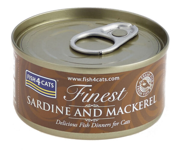 Karma dla kota FISH4CATS sardynka makrela 70g Karma dla kota FISH4CATS sardynka makrela 70g