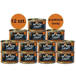 Karma dla kota MOONLIGHT DINNER kurczak serca kurczaka 12x80g