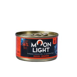 Karma dla kota MOONLIGHT DINNER kurczak warzywa w galarecie 80g