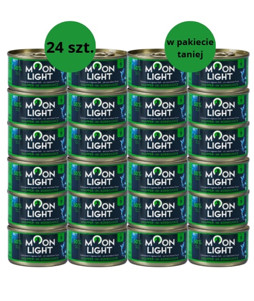 Karma dla kota MOONLIGHT DINNER lucjan 24x80g Karma dla kota MOONLIGHT DINNER lucjan 24x80g