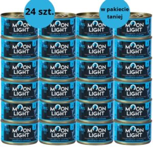 Karma dla kota MOONLIGHT DINNER tuńczyk krewetki 24x80g