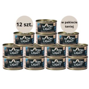 Karma dla kota MOONLIGHT DINNER tuńczyk kurczak krewetki 12x80g
