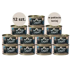 Karma dla kota MOONLIGHT DINNER tuńczyk kurczak krewetki 12x80g