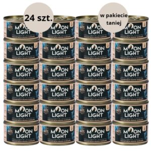 Karma dla kota MOONLIGHT DINNER tuńczyk kurczak krewetki 24x80g