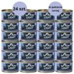 Karma dla kota MOONLIGHT DINNER tuńczyk kurczak krewetki kałamarnica 24x80g