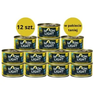 Karma dla kota MOONLIGHT DINNER tuńczyk kurczak łosoś 12x80g