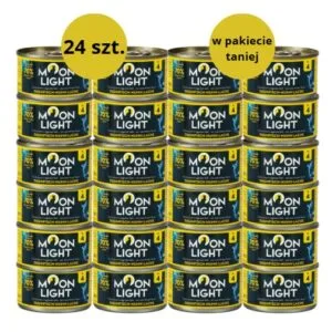 Karma dla kota MOONLIGHT DINNER tuńczyk kurczak łosoś 24x80g