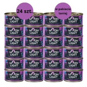 Karma dla kota MOONLIGHT DINNER tuńczyk shirasu 24x80g