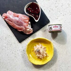 Karma dla kota OLLO kurczak serca kurczaka w bulionie 70g