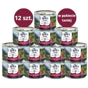 Karma dla kota ZIWI PEAK dziczyzna 12x185g