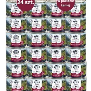 Karma dla kota ZIWI PEAK dziczyzna 24x185g