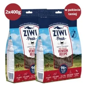 Karma dla kota ZIWI PEAK dziczyzna 2x400g
