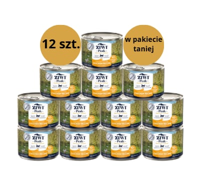 Karma dla kota ZIWI PEAK kurczak 12x185g